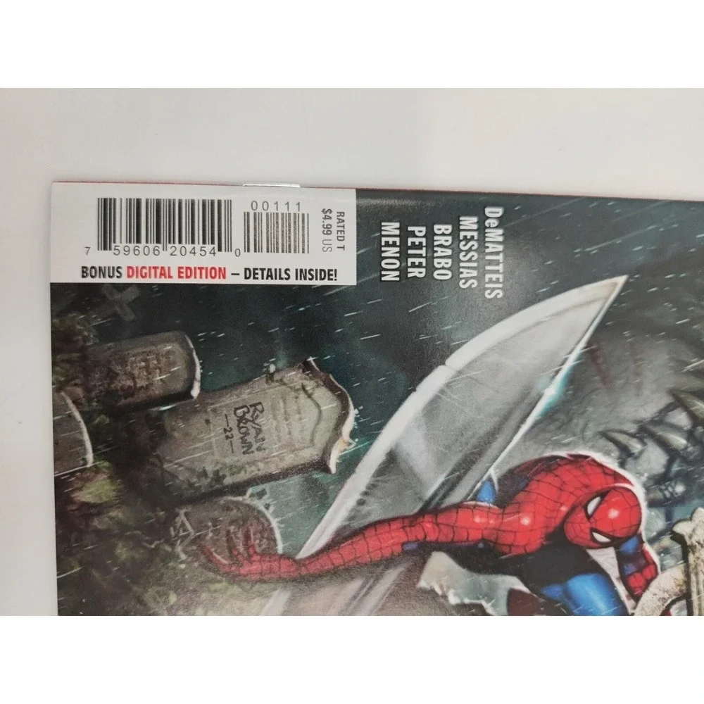 Spider-Man The Lost Hunt 1 NM Ryan Brown‎ Cover, DeMatteis, Messias Marvel 2023 - Picture 4 of 6